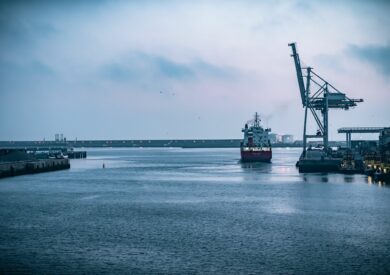 An image of a port
