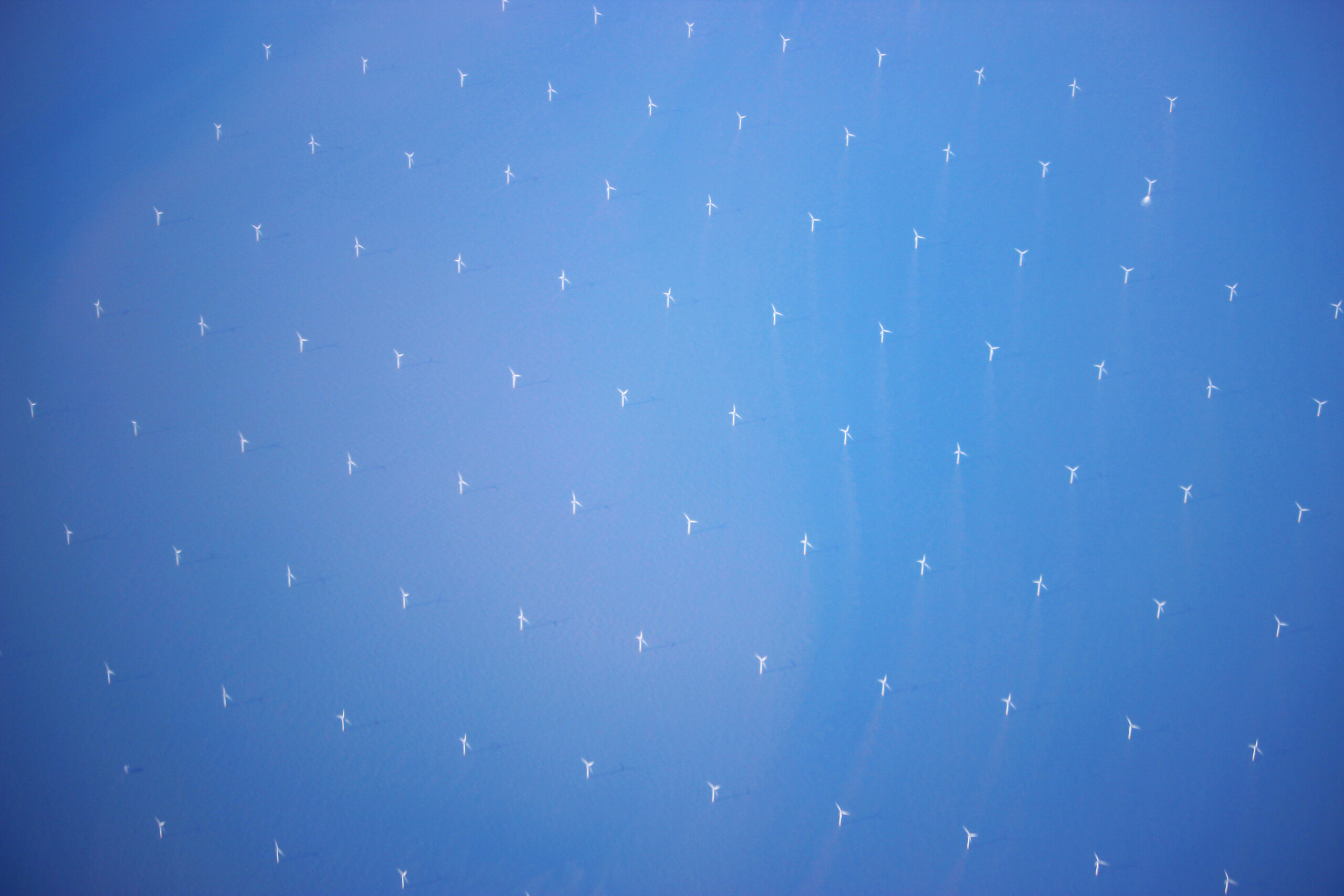 An image of offshore wind turbines