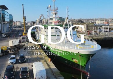 An image of the boat RV Celtic Explorer in harbour