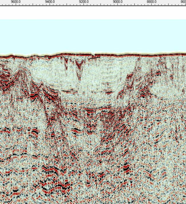 An image of a seismic graph