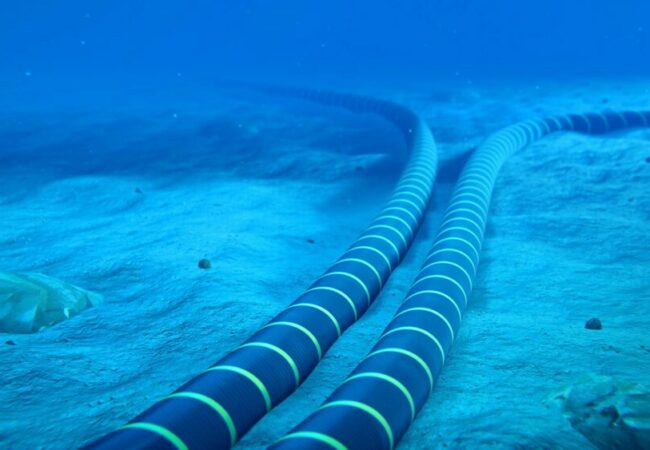 An image of underwater power cables